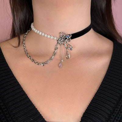 Andrea velvet choker - 2