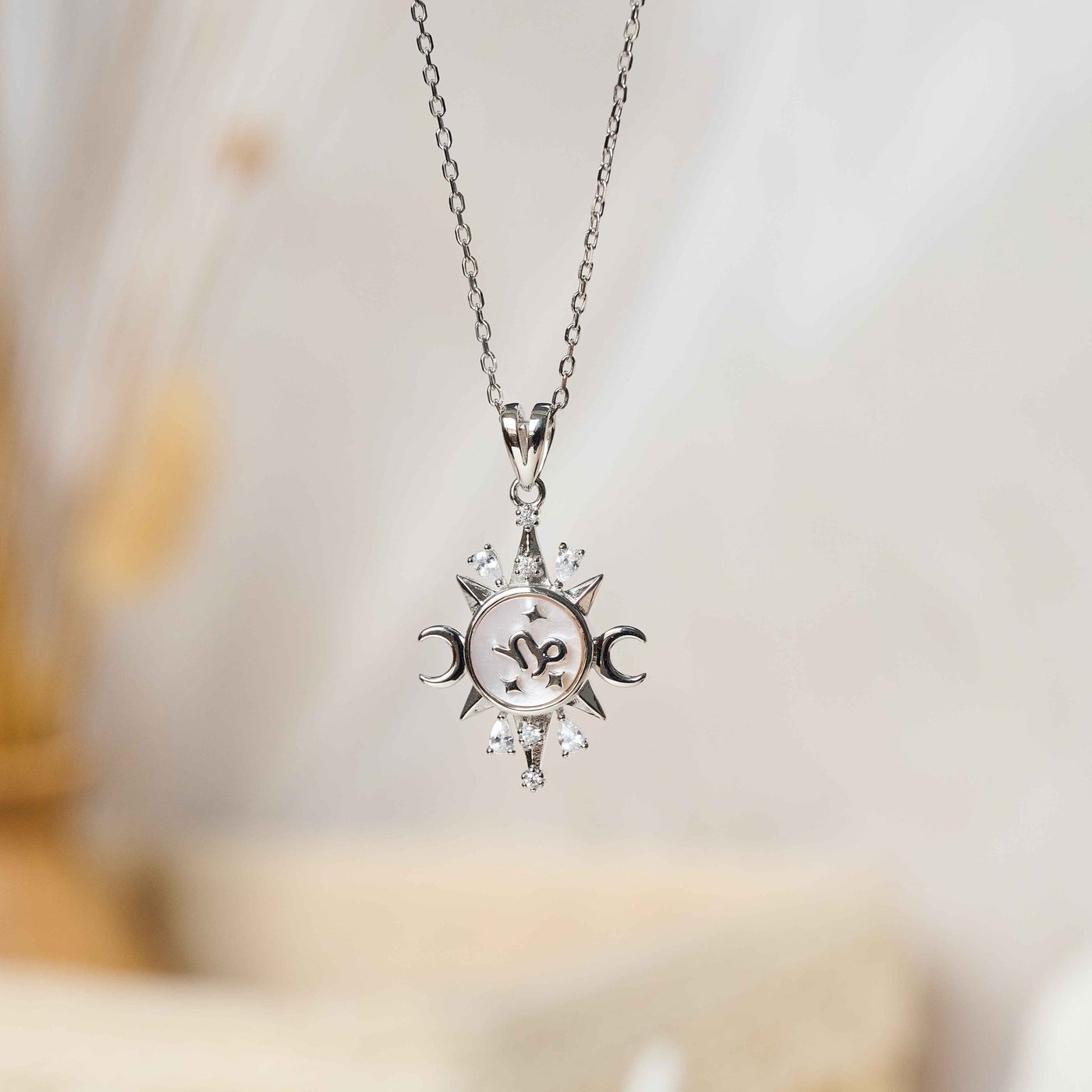 Celestial Horoscope Pendant - Capricorn - Necklaces - 2