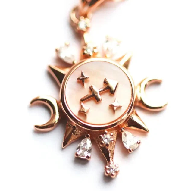 Celestial Horoscope Pendant - Sagittarius - Necklaces - 2