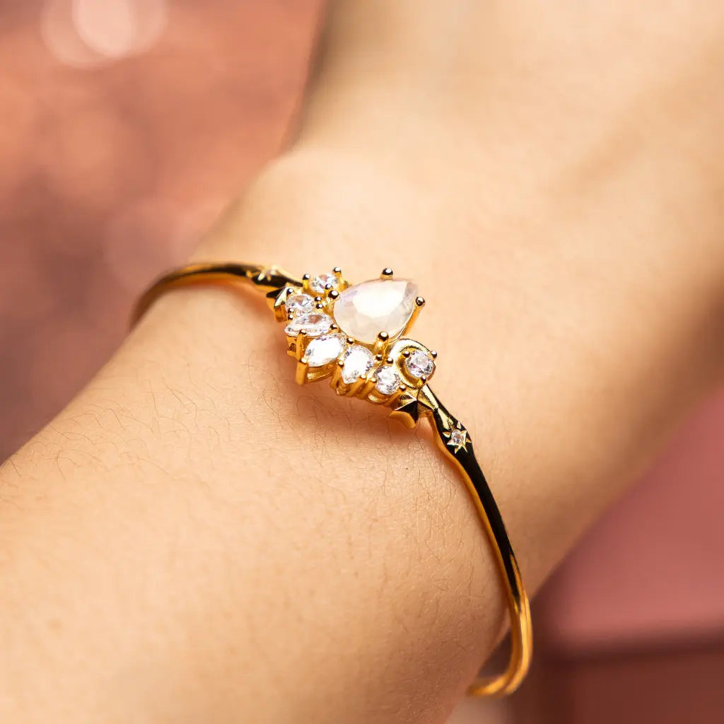 Chloe Bangles - Gold - Bangles - 2