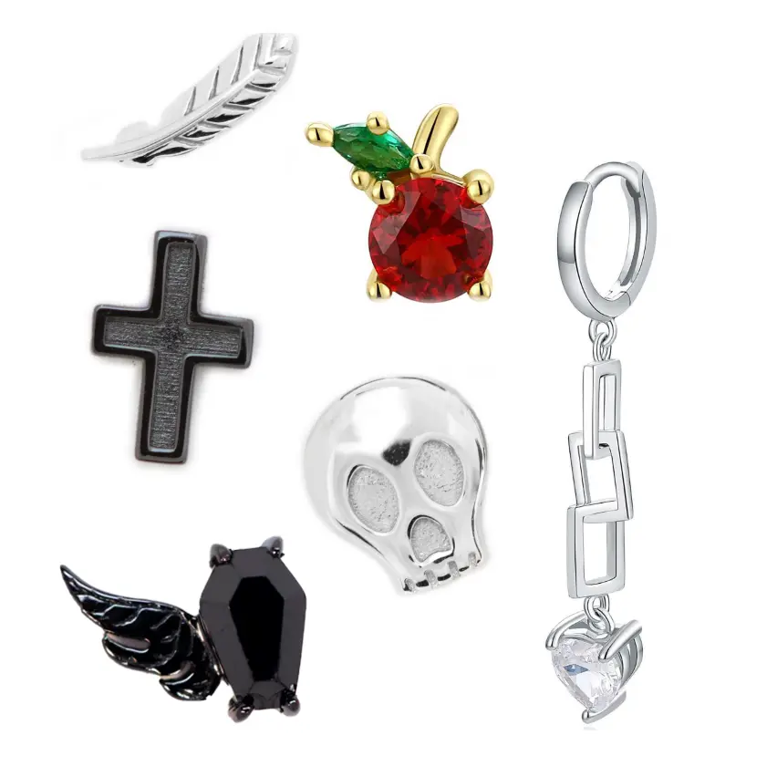 Death Stud Pack - Earrings - 1