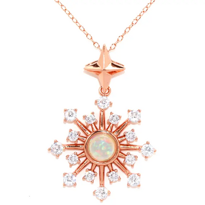 Ella Opal Burst Pendant - Pendants - 1