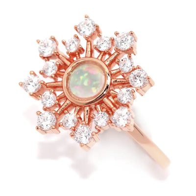 Ella Opal Burst Ring - Rings - 2