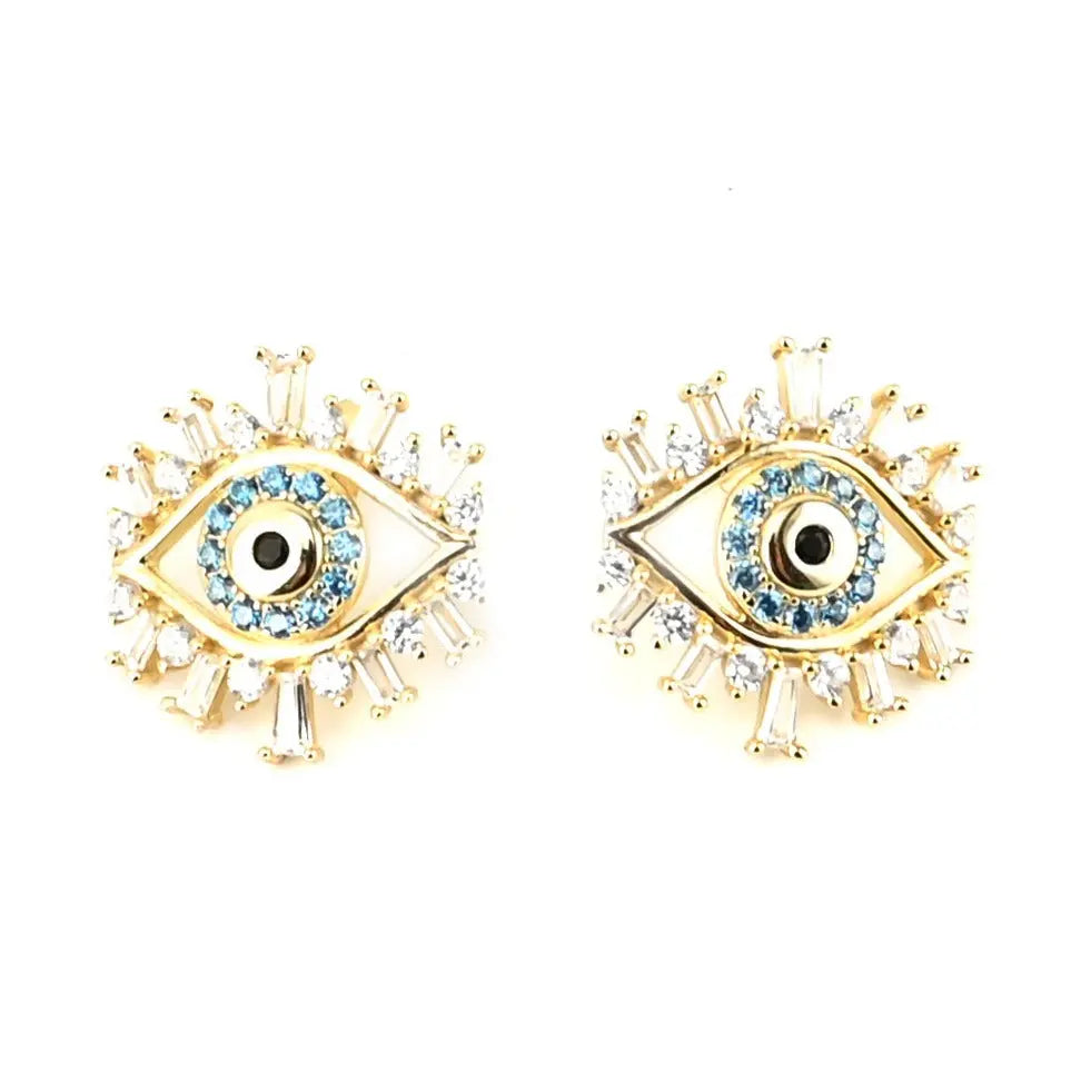 Evil Eye Earrings - Earrings - 2