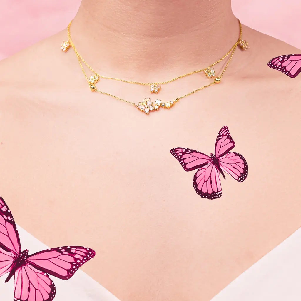 Flutter Charm Choker - Chokers - 3