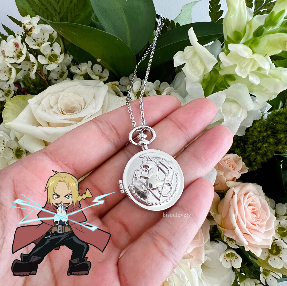 FMAB: Edward’s Pocket Watch Locket - Necklace 3