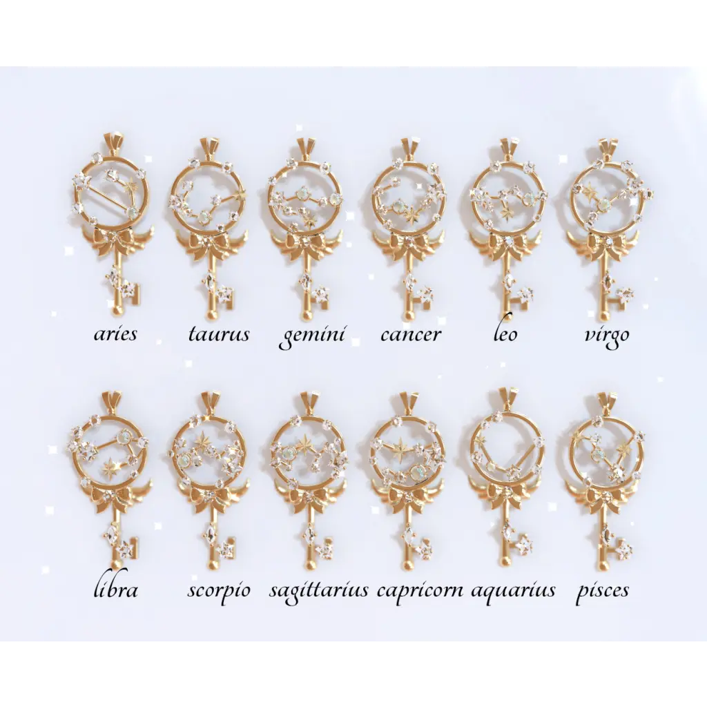 Horoscope Keys - Pendants - 2