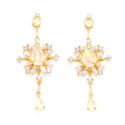 Josephine Opal Earrings - Earrings - 1