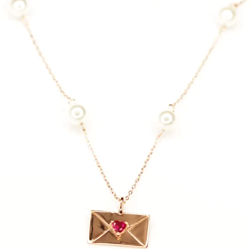 Love Letter Necklace - Necklaces - 1