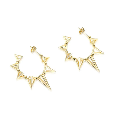 Polaris Hoops - Mint - Earrings - 3