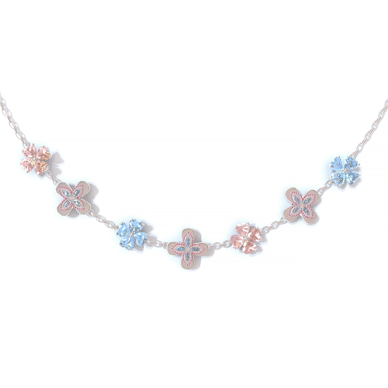 PREORDER: Glacial Cascade Necklace - 1