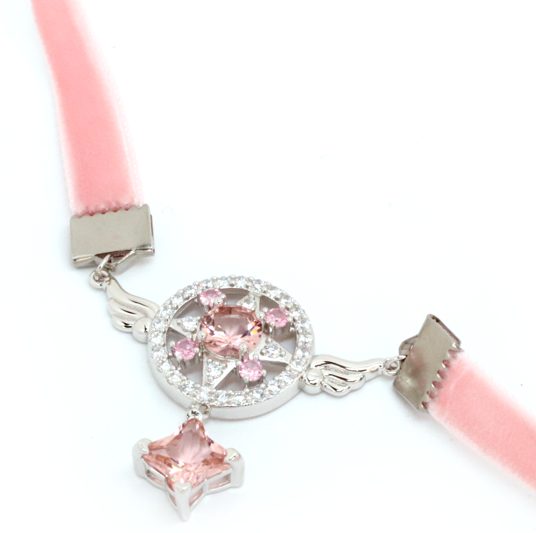 Sakura Velvet Choker - 2