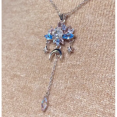 Silver crystal pendant - Pendants - 3