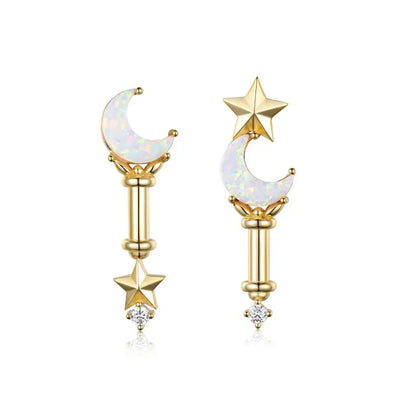 Tsuki Wand Earrings - Earrings - 1