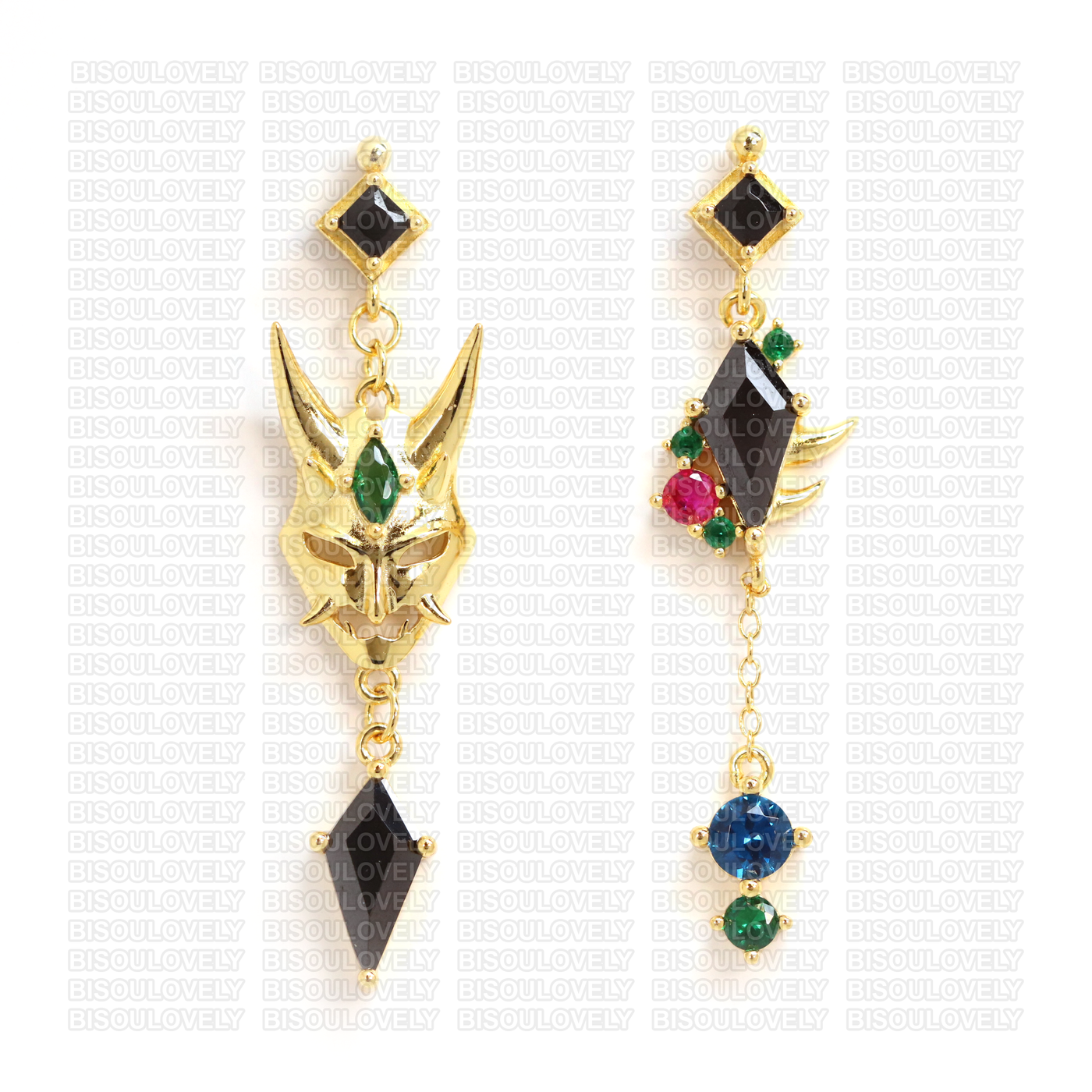 Winged Nemesis Earrings - Earrings - 1